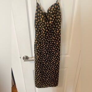 We Wore What sun flower dress brand new